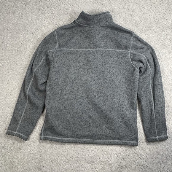 The North Face Gordon Lyons 1/4 Zip Fleece Pullover Mens Large Gray NF0A3YR8 - Picture 3 of 6